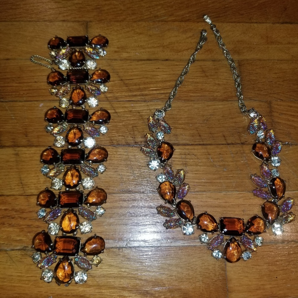 schiaparelli jewelry -necklace and bracelet